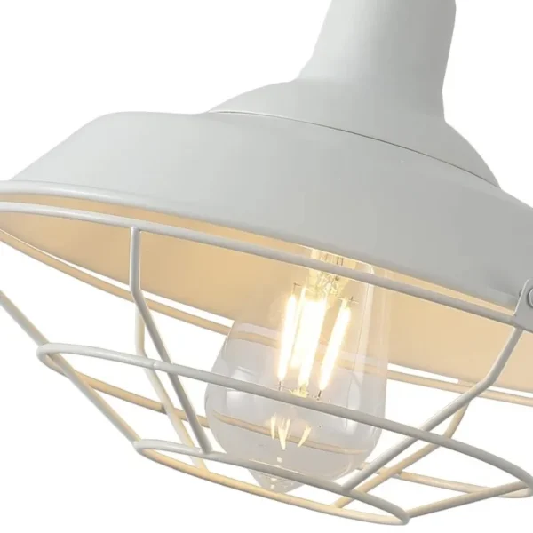 Sf0ac8f3eca5240dd857ef193d8e0c6c8N.webp 3- Light Red Vintage Pendant Light Retro Loft Chandelier Pendant Home Lighting for Living Room Kitchen Dining Bedroom (Set of 3)