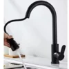 Kitchen Faucet Flexible Pull Out 2 Modes Nozzle Hot Cold Water Mixer Tap Deck Mounted Sprayer and Stream SUS 304 Faucets