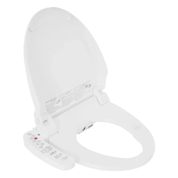 Sf2cbaf9d47444558b9ecbfbc00360ed4B.webp Smart Toilet Seat, Electronic Bidet Cover with Warm Water Spray, Adjustable Heated Seat Air Dryer