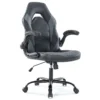 Ergonomic Office Computer Home Gaming Desk Chair Adjustable PU Leather