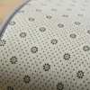Square Plush Kitchen Rug Soft Flannel Non Slip Absorbent Floor Mat for Bathroom Toilet