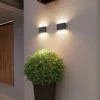 Nordic Wall Light  Aluminum IP65 Waterproof Indoor Wall Lamp Up Down Corridor Lights for Home Stairs