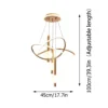 Sf9385b8ea84243dda92ddcbe62654934q.webp Lollipop-Shaped LED Pendant Light, with Three Adjustable Light Colors, Remote Control/Switch Operation, and Adjustable Height