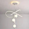 Sf944fcc466b74eb89465699336ca962bd.webp Lollipop-Shaped LED Pendant Light, with Three Adjustable Light Colors, Remote Control/Switch Operation, and Adjustable Height