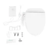 Sf982168257b3481f883e450d704ba9881.webp Smart Toilet Seat, Electronic Bidet Cover with Warm Water Spray, Adjustable Heated Seat Air Dryer