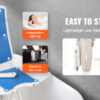 Electric Chair Lift Devices to Lift Elderly off Floor, Height Adjustable, Support Up to 310 LBS,  for Seniors, Patient