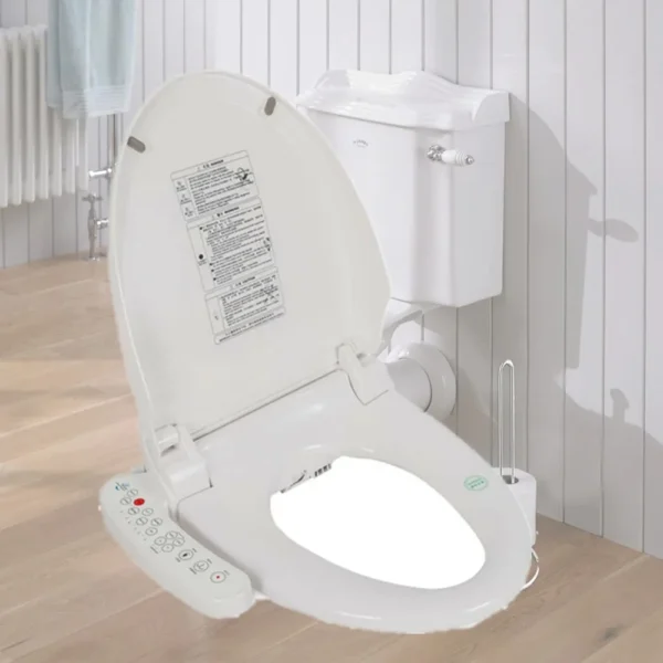 S04d09d2f3f4a431e86c2e407cf7bf99dH.webp Electric Bidet Toilet Seat Smart Automatic Deodorization Elongated Heated Self Cleaning for Bathroom