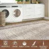 S0a6b61100cb24e67a40db9eaea4ec15af.webp Modern Bordered Runner Rug Soft Non Slip Runner Washable Floor Carpet