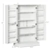 S2068ce55c23848f19a9c8af0058a22154.webp Modern Kitchen Pantry Freestanding Storage Cabinet with Double Doors Adjustable Shelves for kitchen, 41"