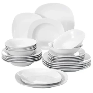 S22b25d99983c4bdaba74101c94ea73c7c.webp 24-Piece Ceramic Porcelain Tableware Dinner Set Cereal Bowls Soup Dessert Plate Dinnerware Serive for 6 Person