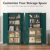 Metal Kitchen Pantry Storage Cabinet with Doors and Shelves, 71"