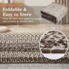 S991c7f4046d1438a916a09e97d126706W.webp Garvee 8X10FT Boho Braided Carpets for Living Room Rugs Home Decor Non Shedding Carpet Moroccan