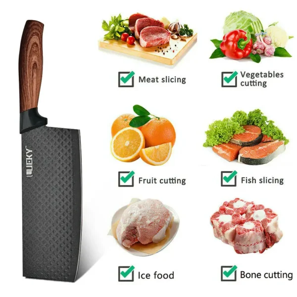 Kitchen Knife Set Stainless Steel Knife, 6-Piece Kitchen Tool Set, Fruit Knife, Essential Cooking Tools for Restaurants