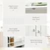 Se35349c881fd42cda627d097b72cafe8d.webp Modern Kitchen Pantry Freestanding Storage Cabinet with Double Doors Adjustable Shelves for kitchen, 41"