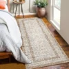 Sed6eb7da21a64802b2f0550f6905450fu.webp Modern Bordered Runner Rug Soft Non Slip Runner Washable Floor Carpet